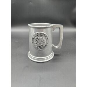 Vintage old Wilton RWP Pewter beer Mug Stein State Of Illinois Seal RARE! L@@K